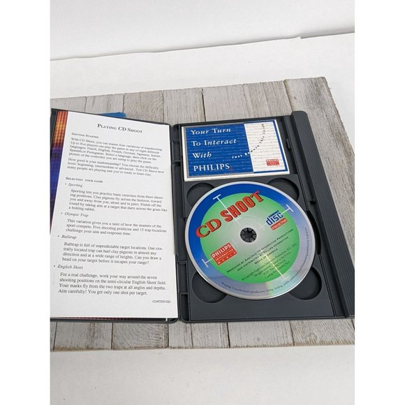 CD Shoot Eagle Vision Interactive Compact Disc Phillips CD-i - Picture 4 of 6